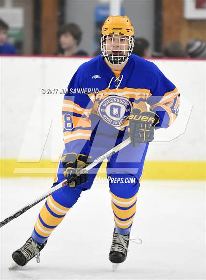 Thumbnail 3 in Queensbury vs. Pelham Memorial (NYSPHSAA Division 2 Regional) photogallery.