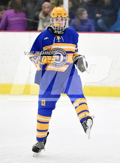 Thumbnail 2 in Queensbury vs. Pelham Memorial (NYSPHSAA Division 2 Regional) photogallery.