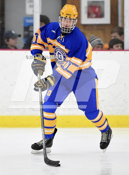 Thumbnail 3 in Queensbury vs. Pelham Memorial (NYSPHSAA Division 2 Regional) photogallery.
