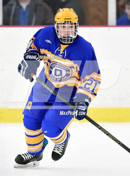 Thumbnail 1 in Queensbury vs. Pelham Memorial (NYSPHSAA Division 2 Regional) photogallery.