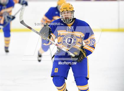 Thumbnail 1 in Queensbury vs. Pelham Memorial (NYSPHSAA Division 2 Regional) photogallery.