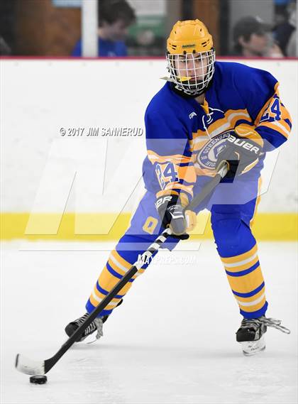 Thumbnail 3 in Queensbury vs. Pelham Memorial (NYSPHSAA Division 2 Regional) photogallery.