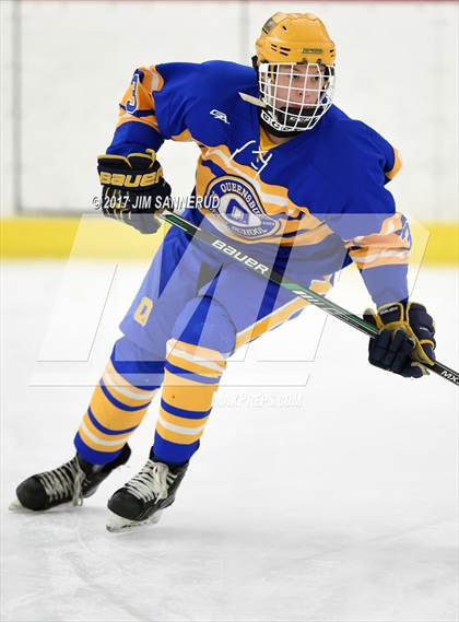 Thumbnail 2 in Queensbury vs. Pelham Memorial (NYSPHSAA Division 2 Regional) photogallery.
