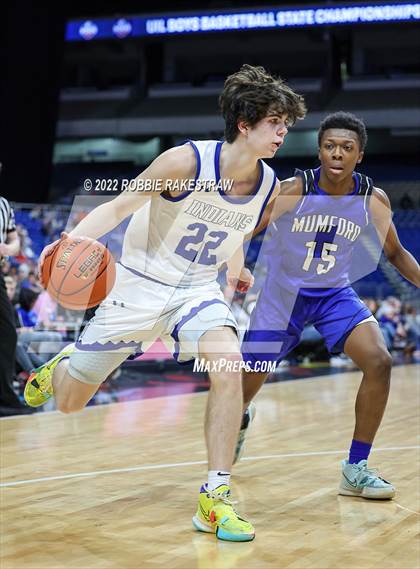 Thumbnail 2 in Lipan vs. Mumford (UIL 2A State Semifinal) photogallery.