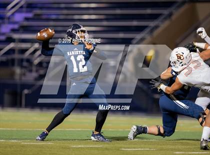 Thumbnail 3 in Eastside Catholic vs. Marietta (GEICO State Champions Bowl Series) photogallery.