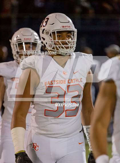 Thumbnail 3 in Eastside Catholic vs. Marietta (GEICO State Champions Bowl Series) photogallery.