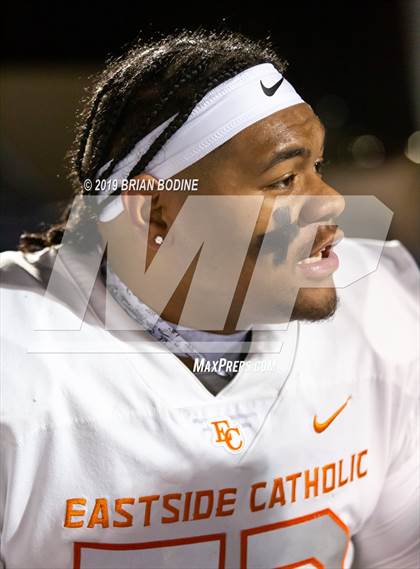 Thumbnail 1 in Eastside Catholic vs. Marietta (GEICO State Champions Bowl Series) photogallery.