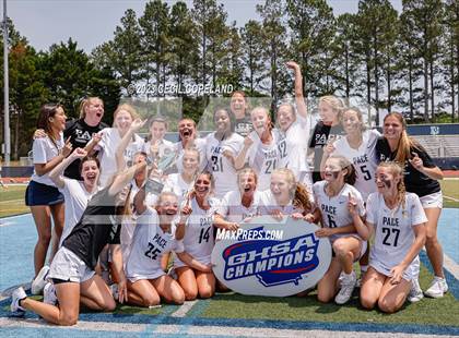 Thumbnail 3 in Wesleyan vs. Pace Academy (GHSA A-4A Championship) photogallery.