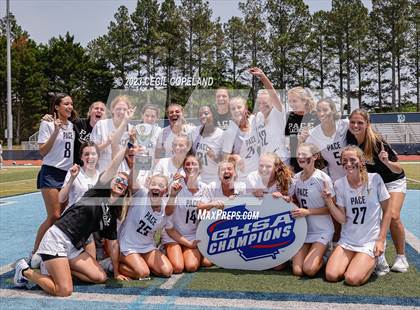 Thumbnail 2 in Wesleyan vs. Pace Academy (GHSA A-4A Championship) photogallery.