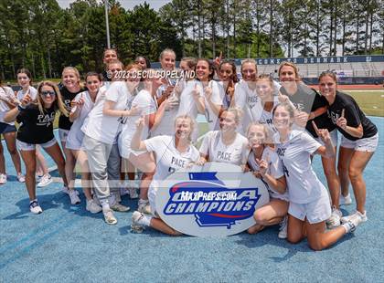 Thumbnail 2 in Wesleyan vs. Pace Academy (GHSA A-4A Championship) photogallery.