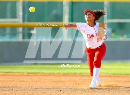 Thumbnail 2 in Taft [William H.] vs Pflugerville (NISD Softball Tournament) photogallery.