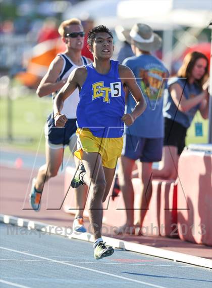 Thumbnail 1 in CIF State Track & Field Championships (Boys 1600m) photogallery.