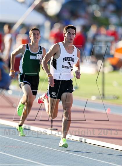 Thumbnail 1 in CIF State Track & Field Championships (Boys 1600m) photogallery.