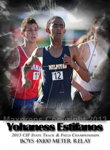 Thumbnail 3 in CIF State Track & Field Championships (Boys 1600m) photogallery.