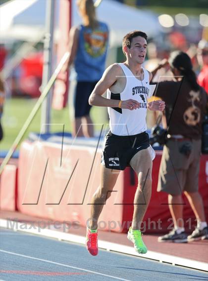 Thumbnail 3 in CIF State Track & Field Championships (Boys 1600m) photogallery.