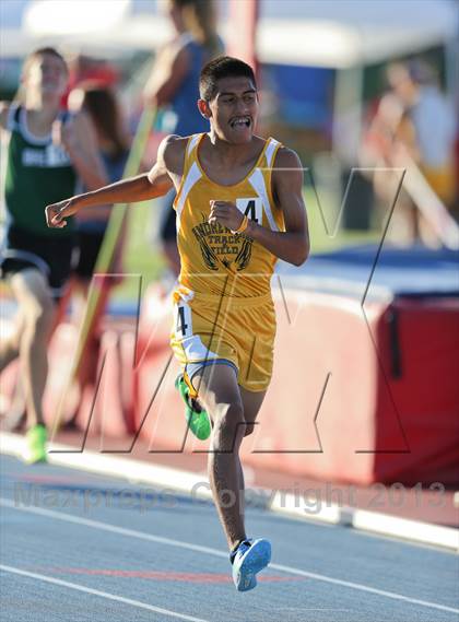 Thumbnail 3 in CIF State Track & Field Championships (Boys 1600m) photogallery.