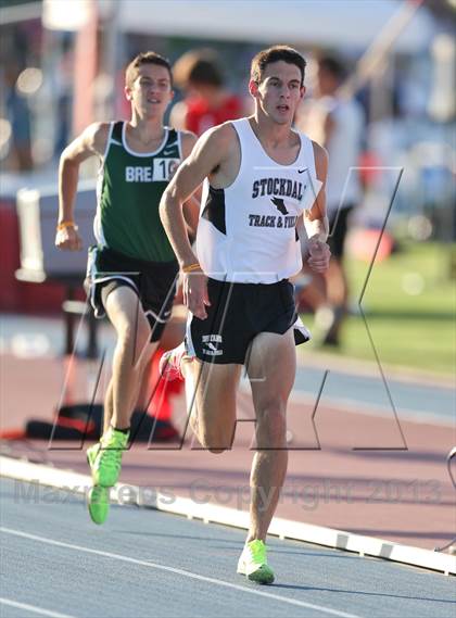 Thumbnail 3 in CIF State Track & Field Championships (Boys 1600m) photogallery.