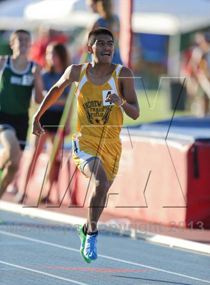 Thumbnail 2 in CIF State Track & Field Championships (Boys 1600m) photogallery.