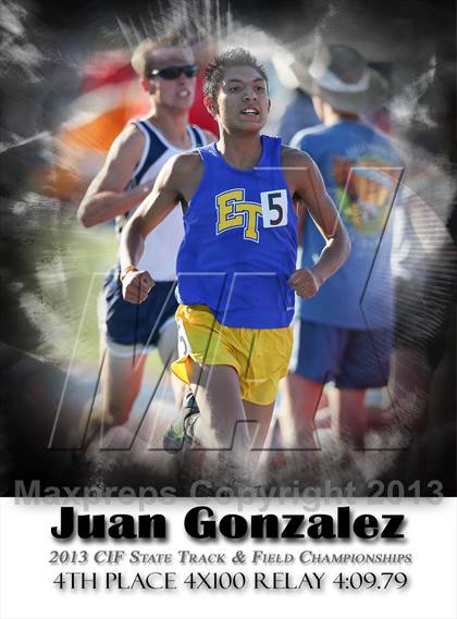 Thumbnail 3 in CIF State Track & Field Championships (Boys 1600m) photogallery.