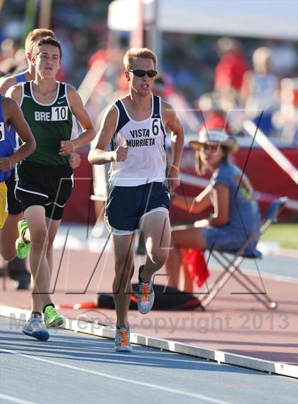 Thumbnail 3 in CIF State Track & Field Championships (Boys 1600m) photogallery.