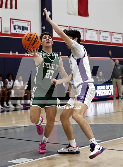 Thumbnail 3 in Ambassador Christian School vs. Charlotte Country Day School photogallery.