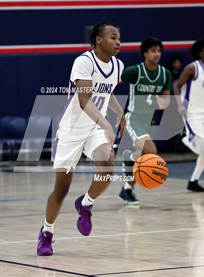 Thumbnail 2 in Ambassador Christian School vs. Charlotte Country Day School photogallery.