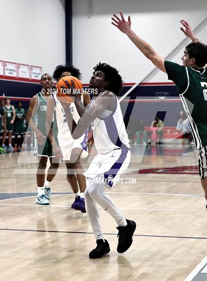 Thumbnail 3 in Ambassador Christian School vs. Charlotte Country Day School photogallery.