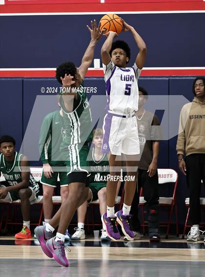 Thumbnail 2 in Ambassador Christian School vs. Charlotte Country Day School photogallery.