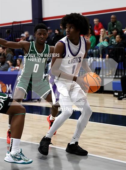 Thumbnail 3 in Ambassador Christian School vs. Charlotte Country Day School photogallery.