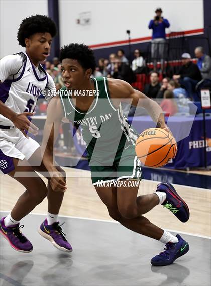 Thumbnail 3 in Ambassador Christian School vs. Charlotte Country Day School photogallery.