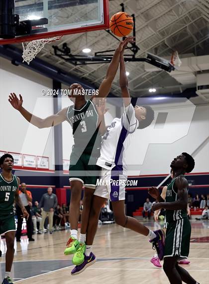 Thumbnail 2 in Ambassador Christian School vs. Charlotte Country Day School photogallery.