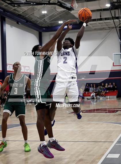 Thumbnail 2 in Ambassador Christian School vs. Charlotte Country Day School photogallery.