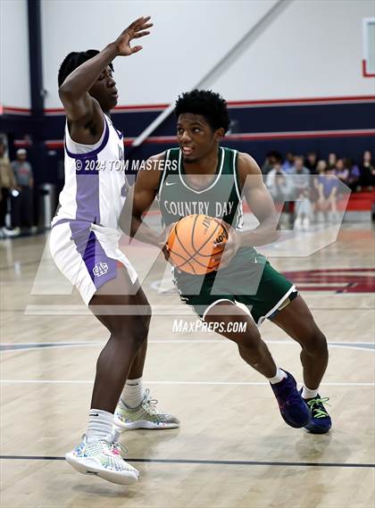 Thumbnail 3 in Ambassador Christian School vs. Charlotte Country Day School photogallery.