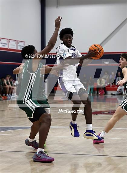 Thumbnail 3 in Ambassador Christian School vs. Charlotte Country Day School photogallery.