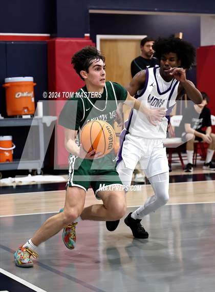 Thumbnail 1 in Ambassador Christian School vs. Charlotte Country Day School photogallery.