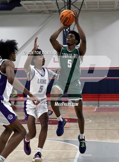 Thumbnail 3 in Ambassador Christian School vs. Charlotte Country Day School photogallery.