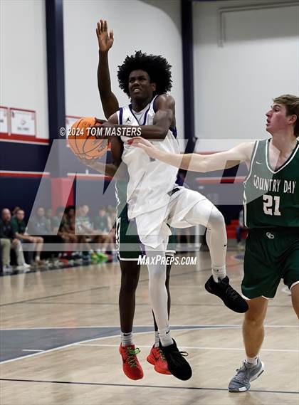 Thumbnail 3 in Ambassador Christian School vs. Charlotte Country Day School photogallery.