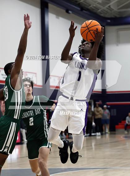 Thumbnail 3 in Ambassador Christian School vs. Charlotte Country Day School photogallery.