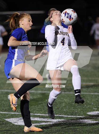 Thumbnail 1 in Dover-Sherborn vs. Hanover (MIAA Division 3 Semifinal) photogallery.