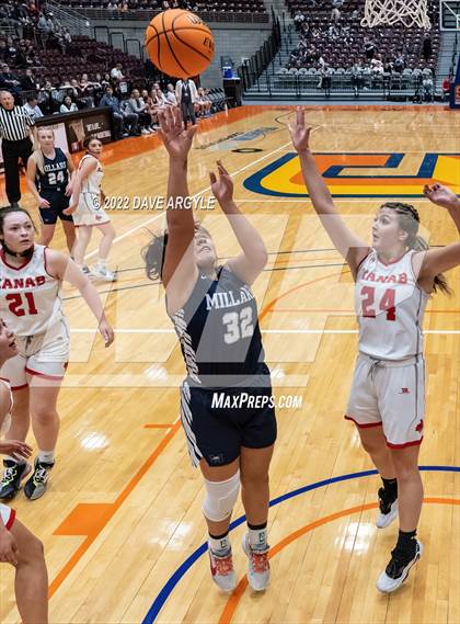 Thumbnail 2 in Millard vs. Kanab (UHSAA 2A Semifinal) photogallery.