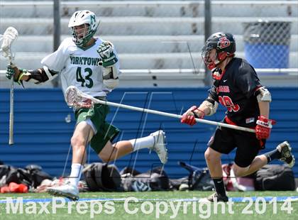 Thumbnail 3 in Yorktown vs. Jamesville-DeWitt (NYSPHSAA Class B Final) photogallery.