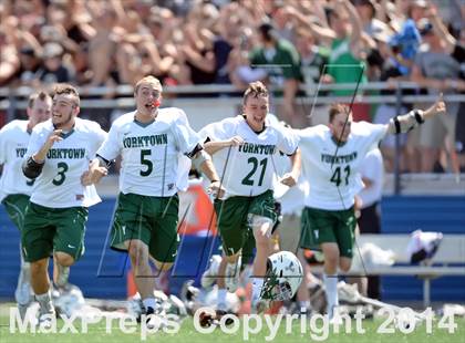 Thumbnail 3 in Yorktown vs. Jamesville-DeWitt (NYSPHSAA Class B Final) photogallery.