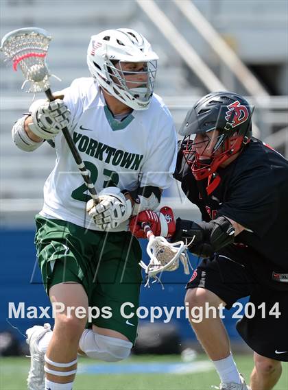 Thumbnail 3 in Yorktown vs. Jamesville-DeWitt (NYSPHSAA Class B Final) photogallery.