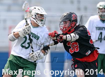 Thumbnail 3 in Yorktown vs. Jamesville-DeWitt (NYSPHSAA Class B Final) photogallery.