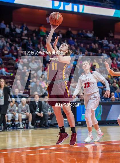 Thumbnail 1 in Cromwell vs. Sheehan (CIAC Class M Final) photogallery.