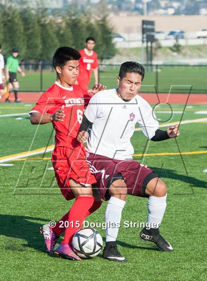 Thumbnail 1 in San Lorenzo vs. Kennedy-Richmond (NCS Division 2 Playoff) photogallery.