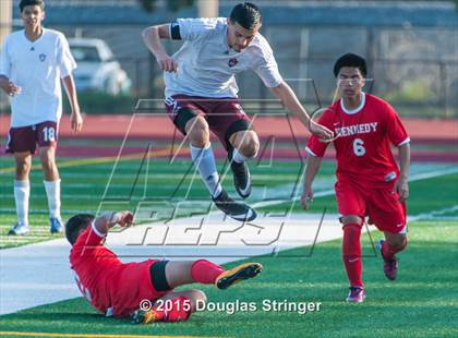 Thumbnail 2 in San Lorenzo vs. Kennedy-Richmond (NCS Division 2 Playoff) photogallery.