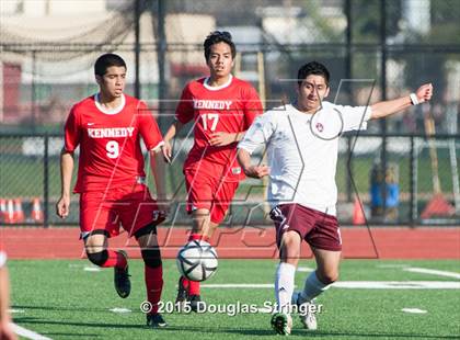 Thumbnail 2 in San Lorenzo vs. Kennedy-Richmond (NCS Division 2 Playoff) photogallery.