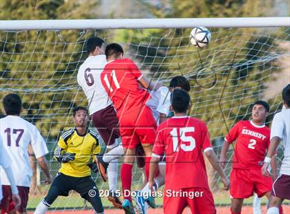 Thumbnail 3 in San Lorenzo vs. Kennedy-Richmond (NCS Division 2 Playoff) photogallery.