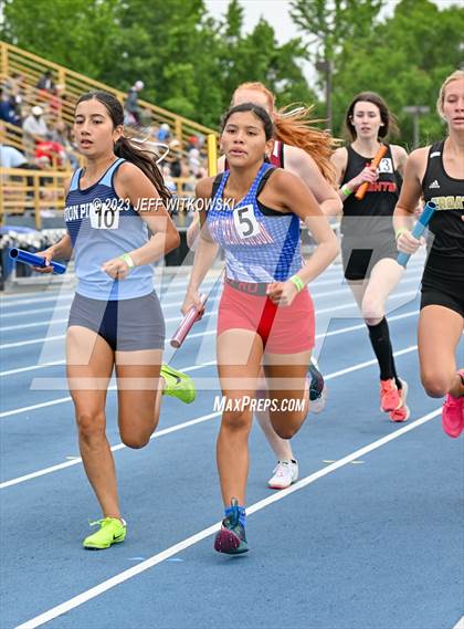 Thumbnail 3 in NCHSAA 3A State Track & Field Championship photogallery.
